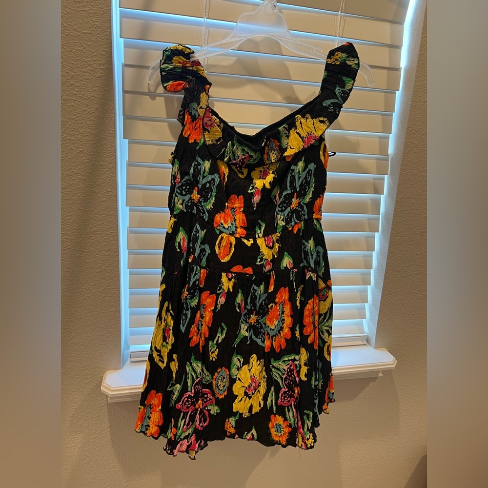 Urban Outfitters Stretchy Tropical Dress